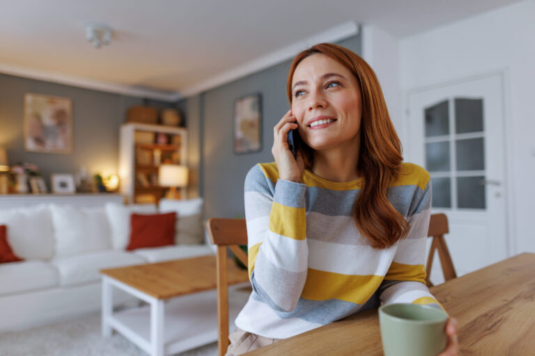 Smiling woman